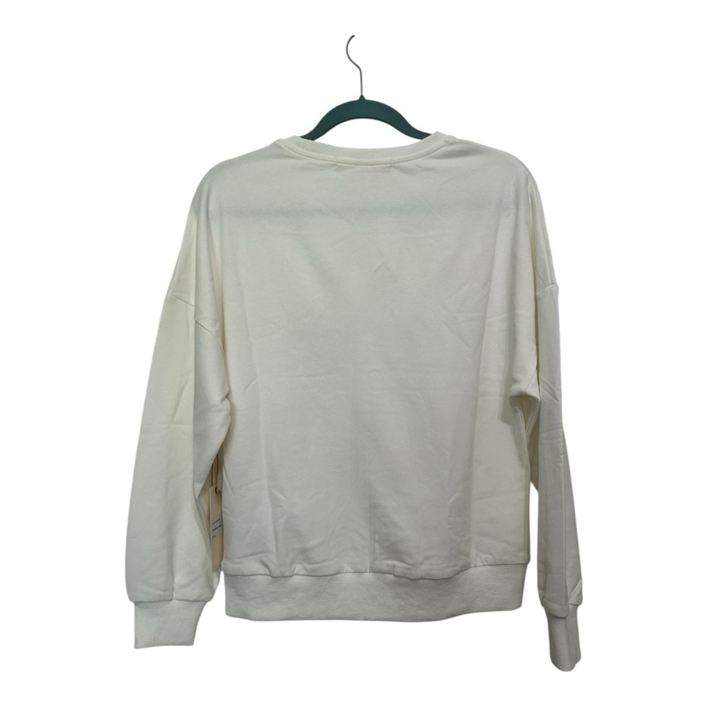 Blue Velvet Pink and Gold Sequins Tiger Sweatshirt - Picture 6 of 6